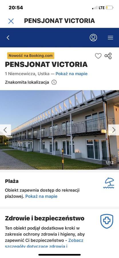 Pensjonat Victoria Ustka Eksteriør billede